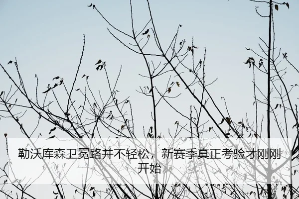 勒沃库森卫冕路并不轻松，新赛季真正考验才刚刚开始